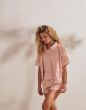 ESSENZA Luyza Uni Pink Sand Top short sleeve XL
