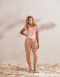 ESSENZA Luyza Uni Pink Sand Top short sleeve S