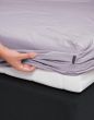 ESSENZA Minte Paars Fitted sheet 90 x 210