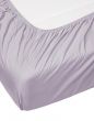 ESSENZA Minte Paars Fitted sheet 160 x 200
