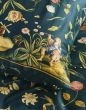 ESSENZA Odilia deep sea blue Pillowcase 60 x 70 cm