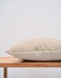 Marc O'Polo Ribban Portabella/Oyster Gray Cushion square 50 x 50 cm