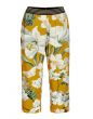 Essenza Rosie Rosalee Yellow Trousers 3/4 S