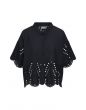 ESSENZA Suki Tilia darkest blue Pyjama top 3/4 sleeve L