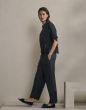 ESSENZA Suki Tilia darkest blue Pyjama top 3/4 sleeve L