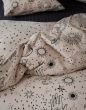 Covers & Co That's the spirit Taupe Duvet cover 135 x 200 cm