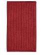 Marc O'Polo Timeless Tone Stripe Deep rose/Warm red Guest towel 30 x 50