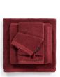 Marc O'Polo Timeless Uni Warm red Guest towel 30 x 50