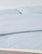 Marc O'Polo Tove Powder blue Pillowcase 80 x 80 cm