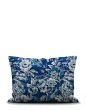 ESSENZA Yfke cobalt blue Pillowcase 60 x 70 cm