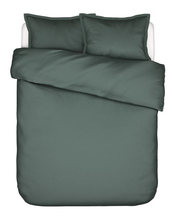 Essenza Aziza Balsam green Duvet cover 200 x 200