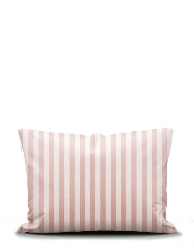 Marc O'Polo Classic Stripe Rose smoke Pillowcase 40 x 80 cm