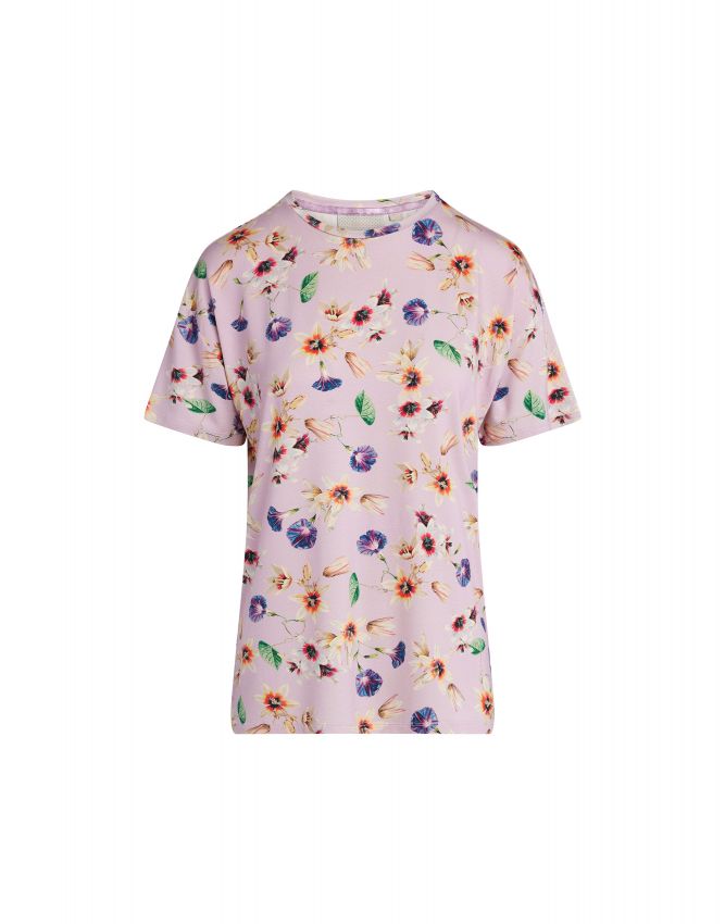 ESSENZA Denna Fiorre Pale lilac Top short sleeve XL