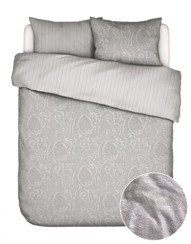 ESSENZA Fabrice Cloud grey Duvet cover 260 x 220 cm