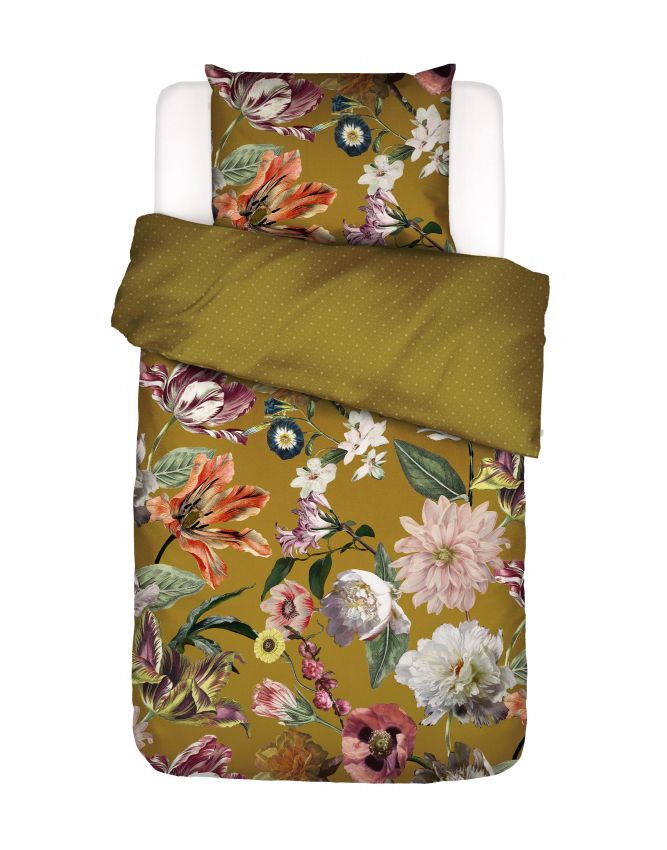 Essenza Filou Olive Duvet cover 140 x 220