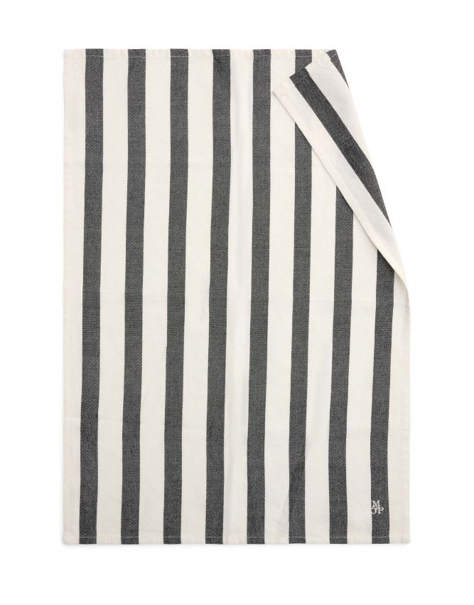 Marc O'Polo Haley Multi black Tea towel 2 piece set