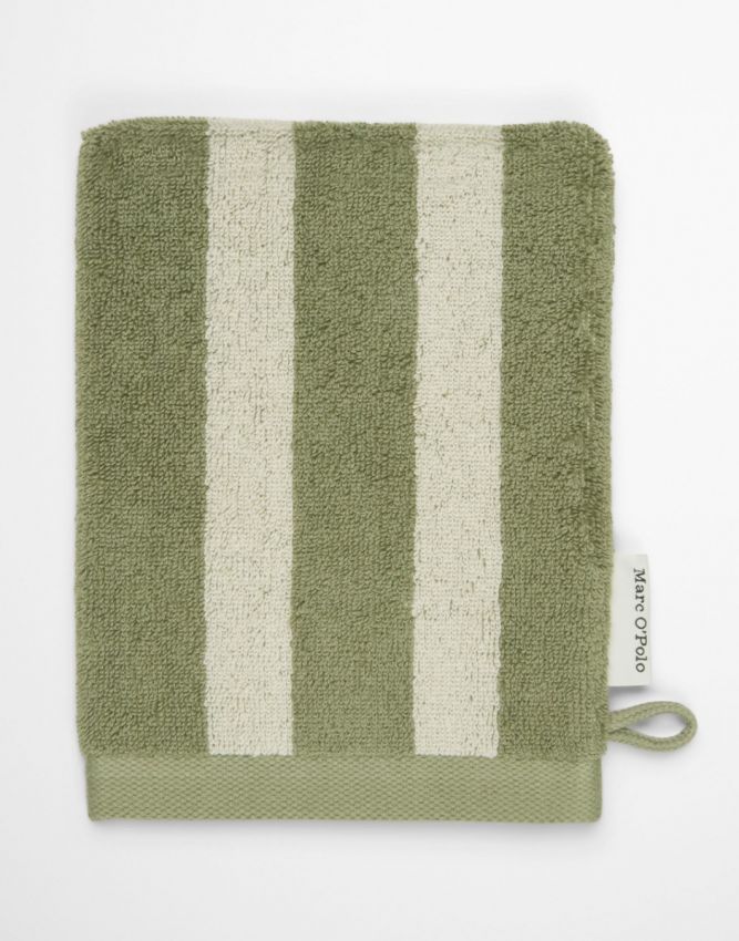 Marc O'Polo Heritage Moss green Washing mitt 16 x 22 cm