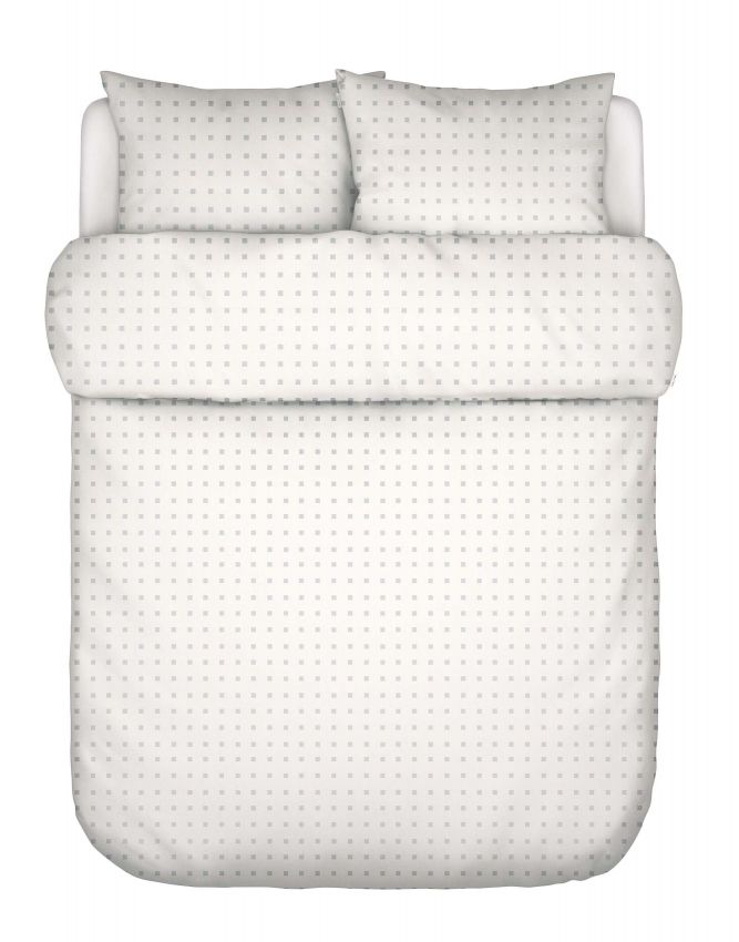 Marc O'Polo Iben Grey mist Duvet cover 240 x 220 cm