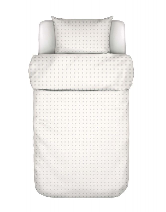 Marc O'Polo Iben Grey mist Duvet cover 155 x 220 cm