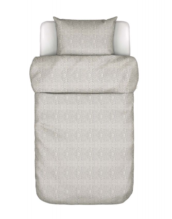 Marc O'Polo Janne Grey mist Duvet cover 140 x 220 cm
