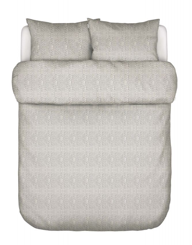 Marc O'Polo Janne Grey mist Duvet cover 260 x 220 cm