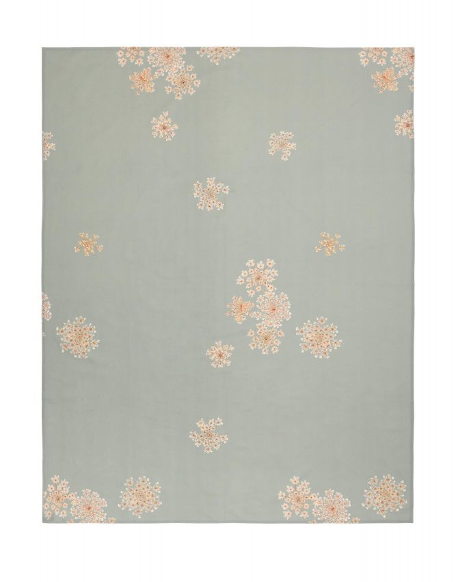 Essenza Lauren Stone green Table cloth 140 x 300