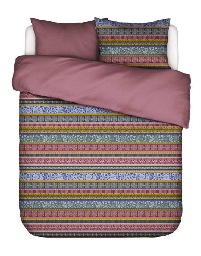 ESSENZA Lita Mauve Duvet cover 240 x 220 cm