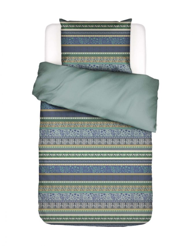 ESSENZA Lita Surf green Duvet cover 140 x 220 cm