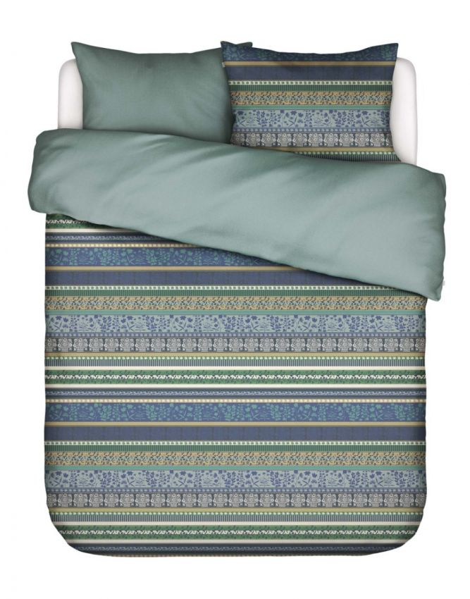 ESSENZA Lita Surf green Duvet cover 240 x 220 cm