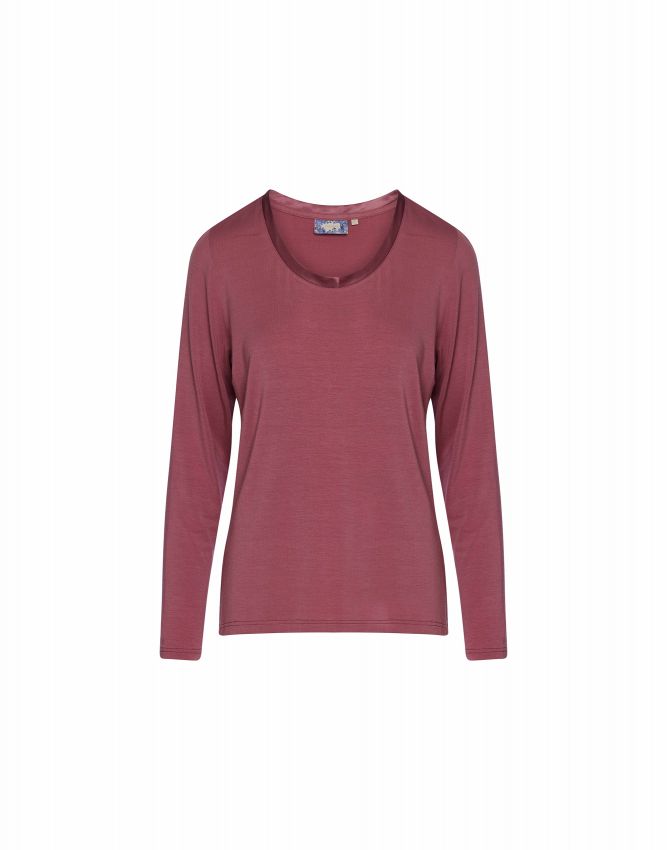 Essenza Luyza Uni Mauve Top Long Sleeve XS