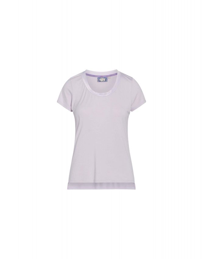 Essenza Luyza Uni Dreamy lilac Top Short Sleeve XS
