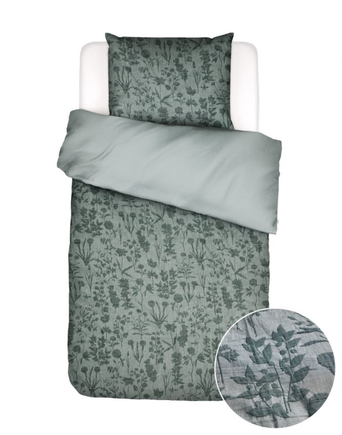 ESSENZA Maribel Green Duvet cover 140 x 220 cm