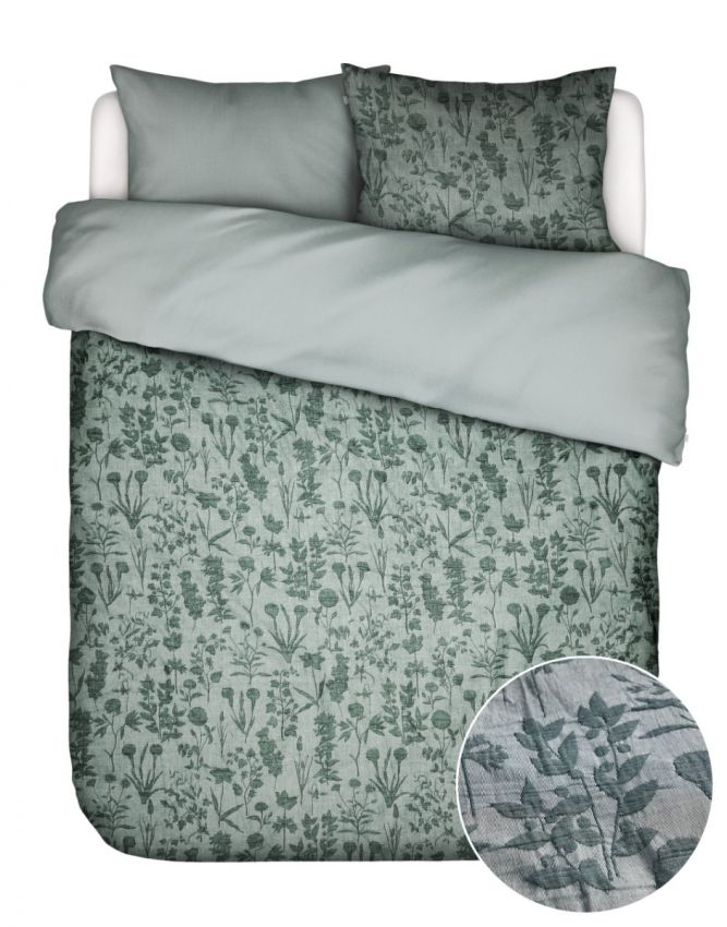 ESSENZA Maribel Green Duvet cover 260 x 220 cm