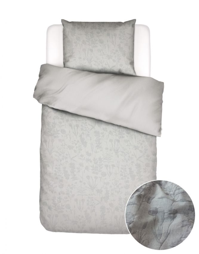 ESSENZA Maribel Grey Duvet cover 140 x 220 cm