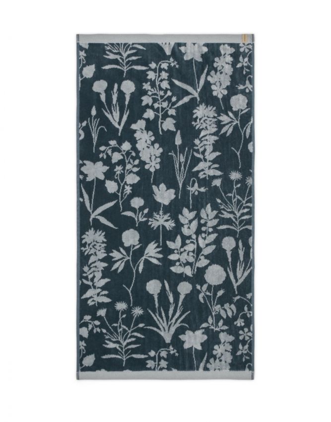 ESSENZA Maribel Slate grey Towel 50 x 100 cm
