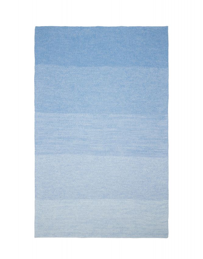 Marc O'Polo Nordic knit melange Denim blue Plaid 130 x 170