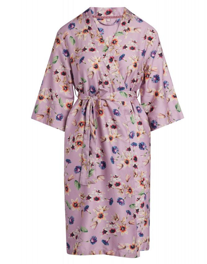ESSENZA Sarai Fiorre Pale lilac Kimono short S