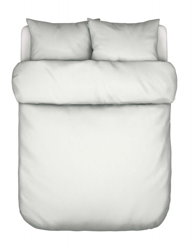 Marc O'Polo Senja Grey mist Duvet cover 200 x 200 cm