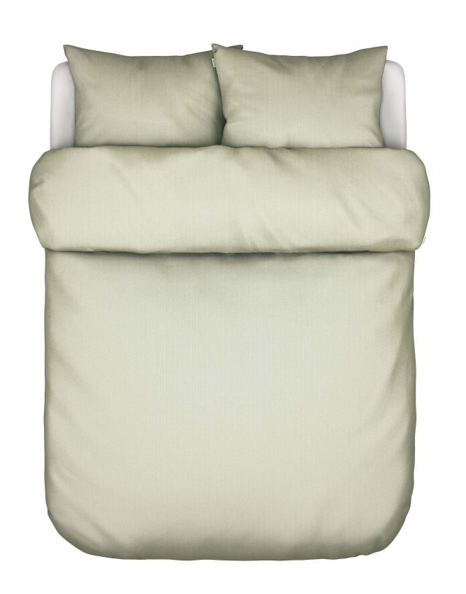 Marc O'Polo Senja Moss green Duvet cover 240 x 220 cm