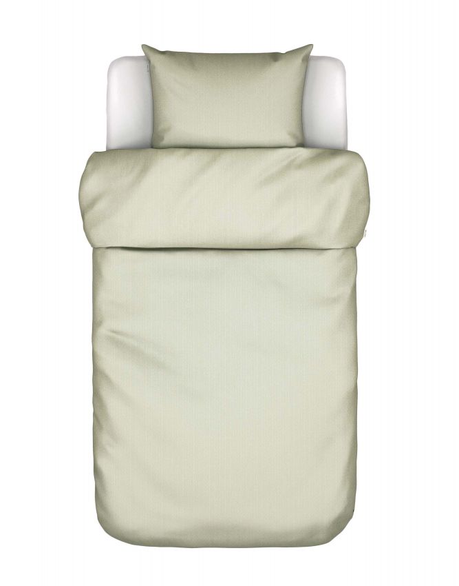 Marc O'Polo Senja Moss green Duvet cover 140 x 200 cm