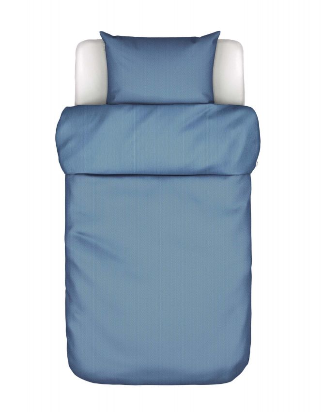 Marc O'Polo Senja Space blue Duvet cover 155 x 220 cm