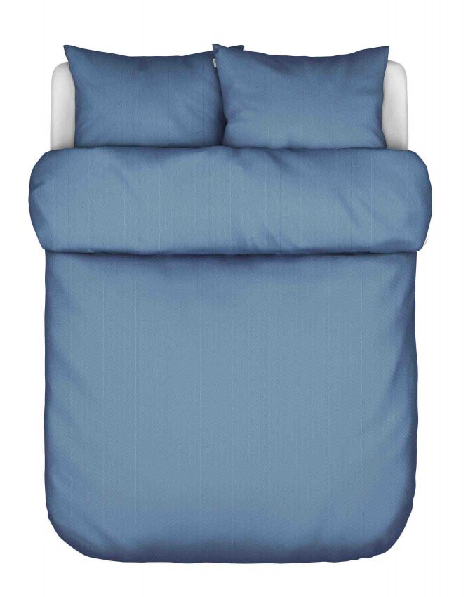 Marc O'Polo Senja Space blue Duvet cover 200 x 200 cm