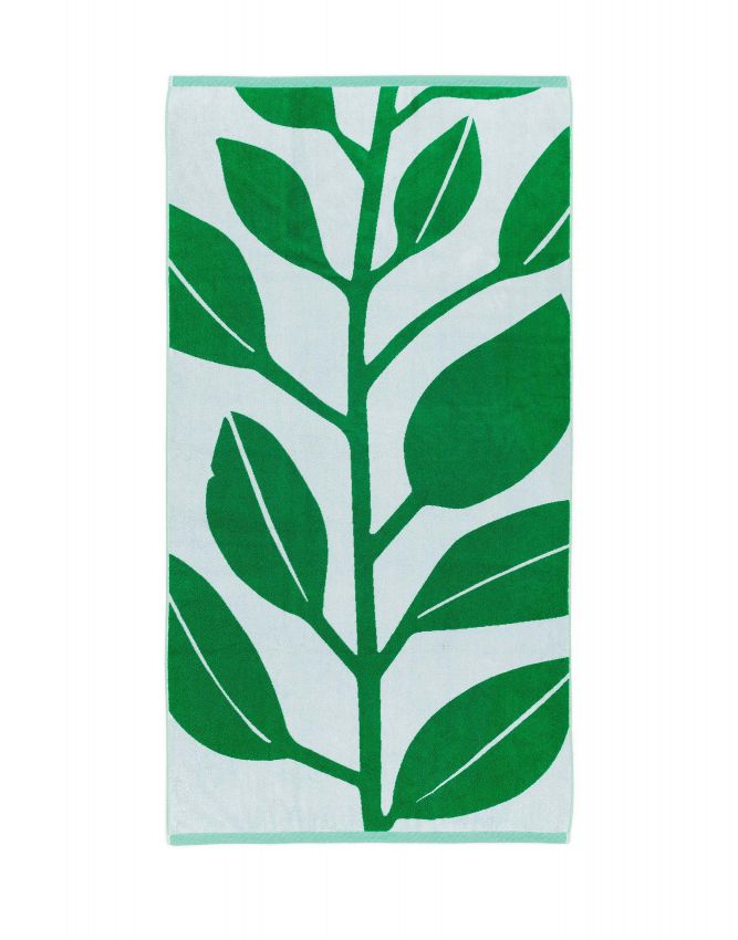 Marc O'Polo Skane Vivid Green Beach towel 100 x 200