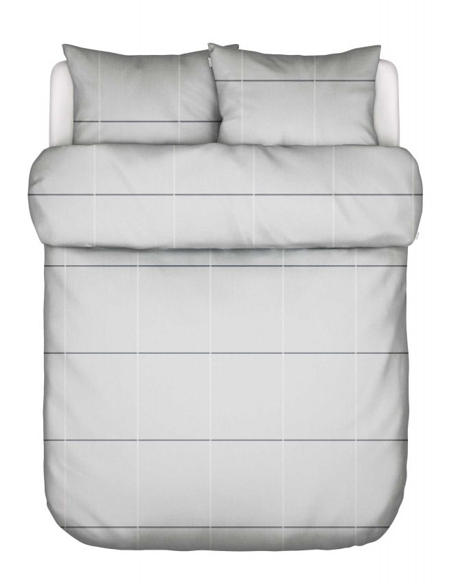 Marc O'Polo Suvie Grey mist Duvet cover 260 x 220