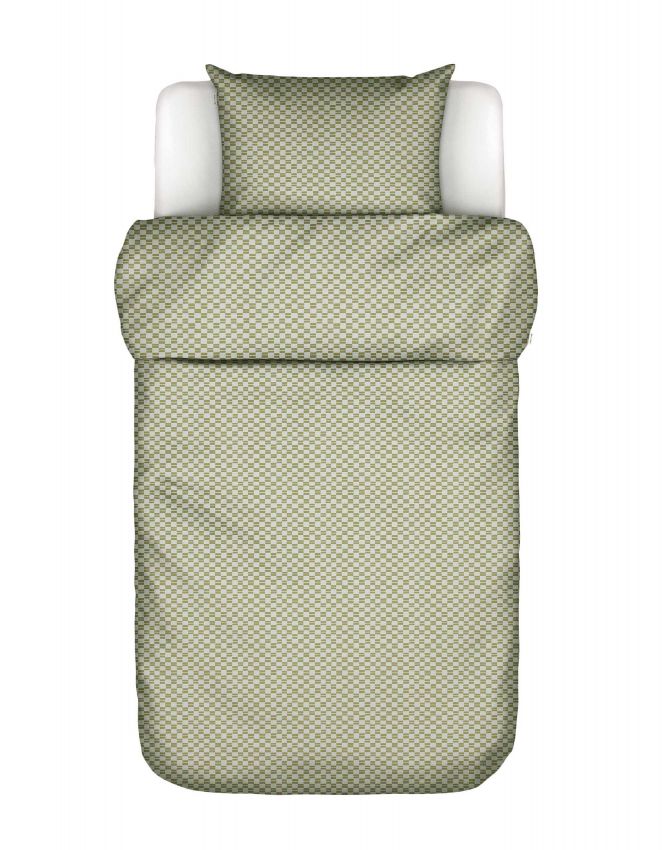 Marc O'Polo Svea Silvery green Duvet cover 140 x 220