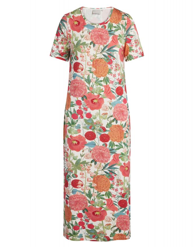 ESSENZA Titia Florentien Lobster pink Nightdress short sleeve XXL