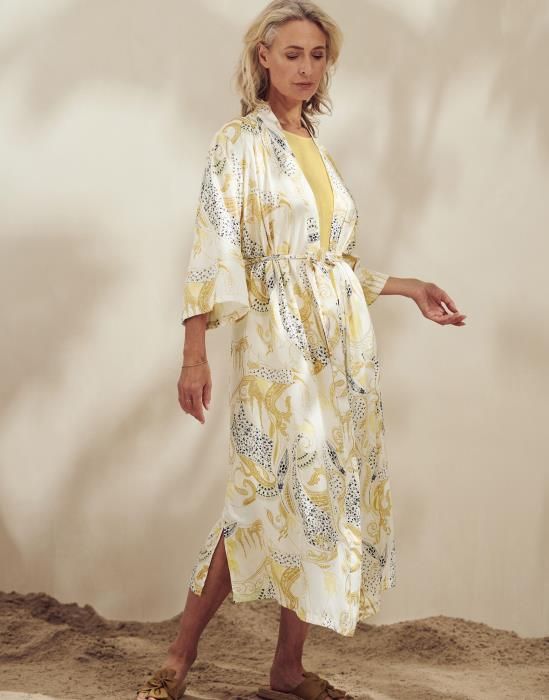 ESSENZA Ilona Verena White Kimono XS