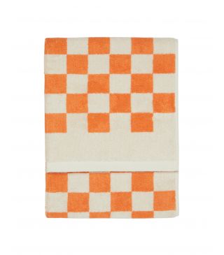 Marc O'Polo Checker Towel Melon