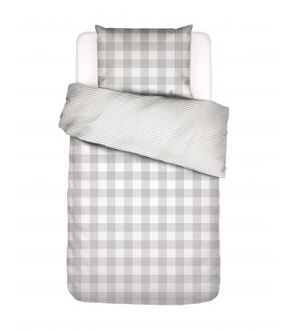 ESSENZA Chess Duvet cover Grey