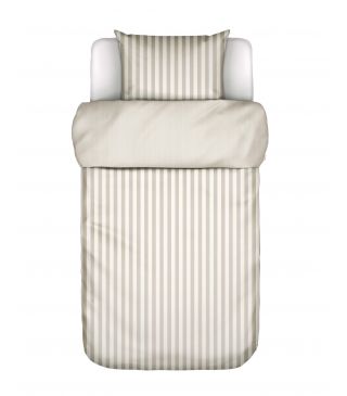 Marc O'Polo Classic Stripe Oatmeal Duvet cover 135 x 200 cm